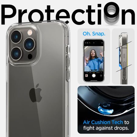 Spigen ULTRA HYBRID IPHONE 14 PRO CRYSTAL CLEAR