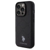 US Polo Assn. Case Yoke Pattern for iPhone 15 Pro Max - black