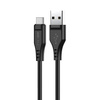 Acefast USB cable - USB Type C 1.2m, 3A black (C3-04 black)