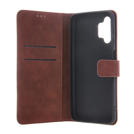 Etui Smart Velvet do Xiaomi Redmi 13C 4G / 13C 5G brązowe