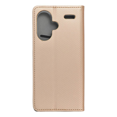 Kabura Smart Case book do XIAOMI Redmi NOTE 13 PRO PLUS 5G złoty