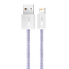 Kabel USB do Lightning Baseus Dynamic 2, 2.4A, 1m (fioletowy)