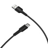 Borofone Kabel BX16 Easy - USB na Typ C - 3A 1 metr czarny