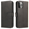 Magnet Case elegant bookcase type case with kickstand for iPhone 13 Pro Max black