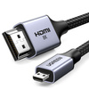 Micro-HDMI-Adapterkabel – HDMI 2.1 8K 2 m Ugreen HD164 – Grau