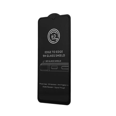 Szkło hartowane 6D do iPhone 12 Pro Max 6.7&quot; czarna ramka