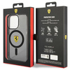 Ferrari FEHMP14LUKK iPhone 14 Pro 6.1" schwarz/schwarz Hardcase Translucent Magsafe