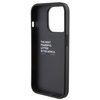 BMW Grip Stand Smooth & Carbon case for iPhone 15 Pro - black