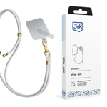 3MK EasyClip White (gold) Smycz do telefonu