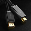 Ugreen kabel przewód HDMI - DisplayPort 4K 30 Hz 32 AWG 2 m czarny (DP101 10202)