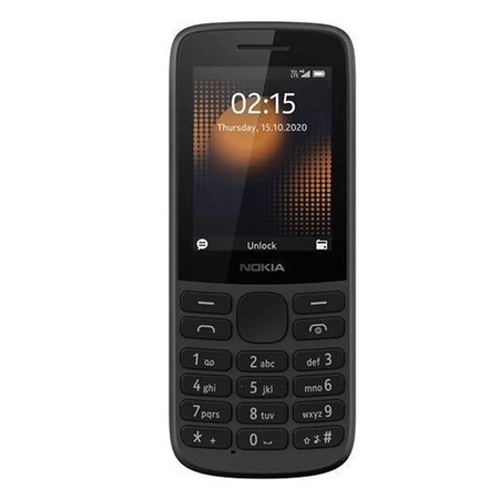 Telefon Nokia 215 dual slim black 4G