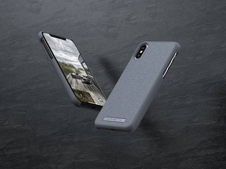 Nordic Elements Original Idun - Materiałowe etui iPhone Xs Max (Mid Grey)