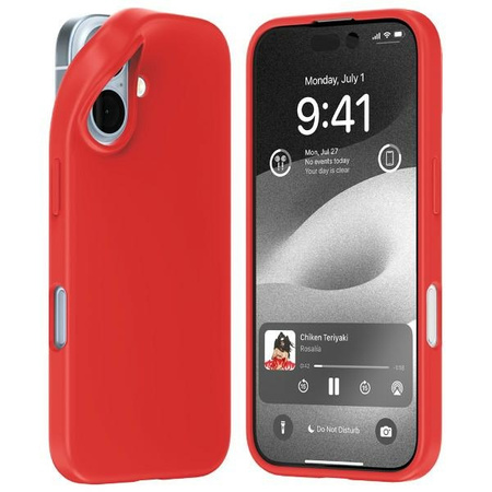 Mercury Soft iPhone 16 6.1" czerwony/red