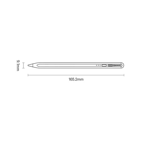 Active stylus for iPad Baseus Smooth Writing 2 SXBC060502 - white