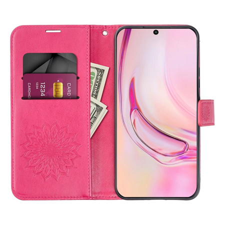 Kabura MEZZO Book do XIAOMI Redmi NOTE 12 5G mandala magenta