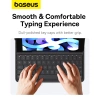 Baseus Brilliance Series Tastaturhülle für iPad 10,2'' (2019/2020/2021) + USB-C-Kabel – Schwarz