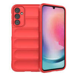 Magic Shield Case für Samsung Galaxy A24 4G flexible Panzerhülle rot