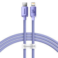 Baseus Crystal Shine Series Fast Charging Data Cable Type-C to iP 20W 1.2m Purple