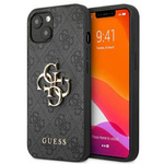 Oryginalne Etui IPHONE 13 6,1" Guess Hardcase 4G Big Metal Logo GUHCP13M4GMGGR szare