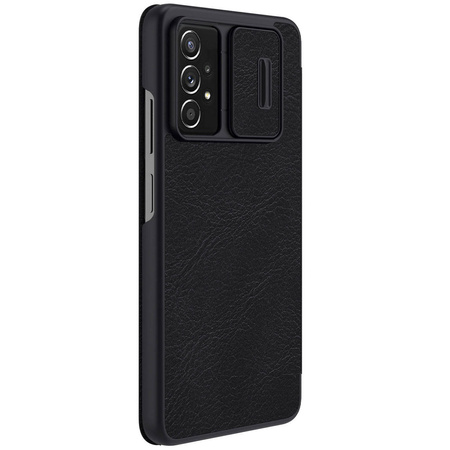 Nillkin Qin Lederholster für Samsung Galaxy A73 schwarz