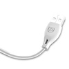 Dudao przewód kabel USB / Lightning 2.1A 1m biały (L4L 1m white)