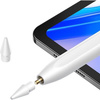 Baseus Smooth Writing 2 Overseas Edition Stylus mit aktiver Spitze für iPad mit USB-C-Kabel und austauschbarer Spitze – Weiß