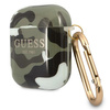 Guess GUA2UCAMA AirPods cover zielony/khaki Camo Collection