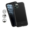 Crong Prestige Carbon Cover - Etui iPhone 11 Pro Max (czarny)