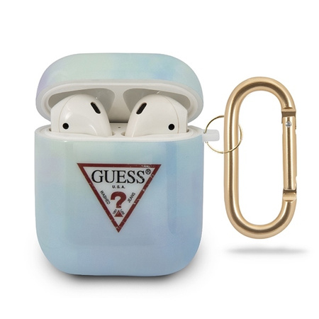 Guess GUACA2TPUMCGC02 AirPods cover niebieski/blue Tie & Dye Collection Guess / GUE000845