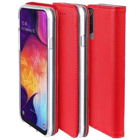 Etui XIAOMI REDMI NOTE 8T portfel z klapką Flip Magnet czerwone