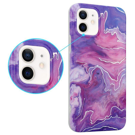 Etui SAMSUNG GALAXY S22+ PLUS MX Marble różowe