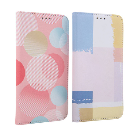 Etui Smart Trendy Coloured do iPhone 14 6,1" Pastel Circular