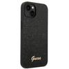 Guess GUHCP14MHGGSHK iPhone 14 Plus 6,7 &quot;schwarz / schwarzes Hartschalenetui Glitter Script