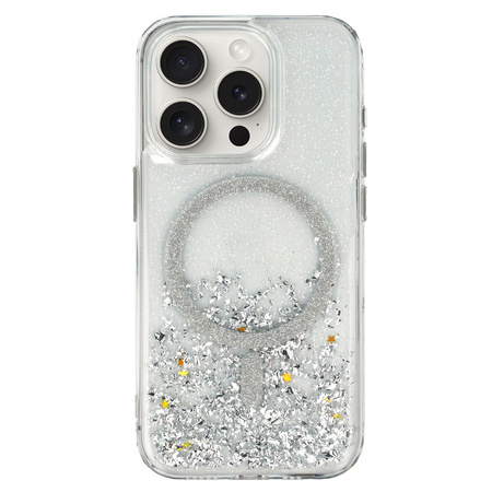 Liavec Moonlight Series Case do Samsung Galaxy S23 Ultra srebrny