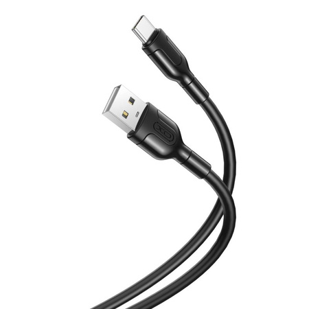 Cable 2.1A 1m USB - USB-C XO NB212 black