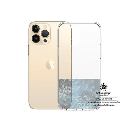 Case IPHONE 13 PRO MAX PanzerGlass ClearCase Antibacterial Military (0314) Grade Clear