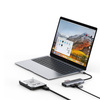 Choetech 7in1 multifunctional USB Type C HUB - 3x USB 3.2 Gen 1 / SD and TF memory card reader / HDMI 4K 30Hz / USB Type C gray (HUB-M19 gray)