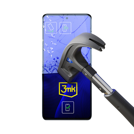 Gehärtetes Glas für Xiaomi Redmi Note 12 Hybrid Flexi 7H Serie 3mk FlexibleGlass