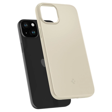 Spigen Thin Fit case for iPhone 15 Plus - beige