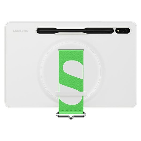 Samsung strap cover case for Samsung galaxy tab s8 white (ef-gx700cwegww)