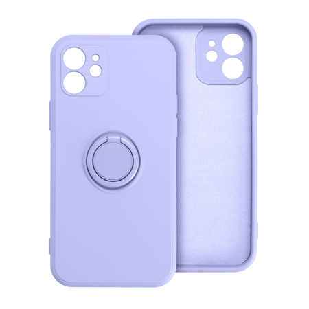 Futerał SILICONE RING do IPHONE 7 / 8 / SE 2020 / SE 2022 fioletowy