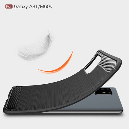 Etui SAMSUNG GALAXY NOTE 20 Pancerne Carbon czarne