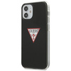 Guess Triangle Logo - Etui iPhone 12  Mini (czarny)