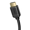 Baseus kabel przewód HDMI 2.0 4K 60 Hz 3D HDR 18 Gbps 3 m czarny (CAKGQ-C01)