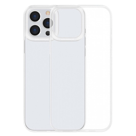 Baseus Simple Series Case Transparent Gel TPU Cover for iPhone 13 Pro Max transparent (ARAJ000202)