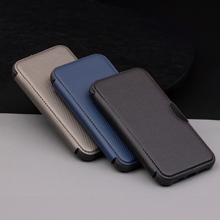 Etui Smart Carbon do Xiaomi Redmi Note 13 5G (global) granatowe