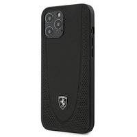 Ferrari FEOGOHCP12LBK iPhone 12 Pro Max 6,7" czarny/black hardcase Off Track Perforated