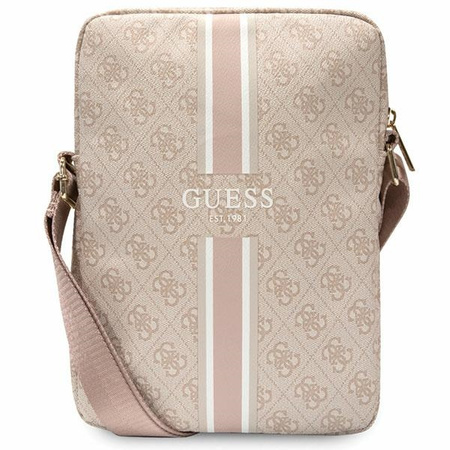 Guess Bag GUTB10P4RPSP 10" rosa/rosa 4G Stripes Tablet-Tasche