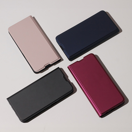 Etui Smart Soft do Motorola Moto G14 burgundowe