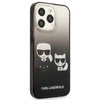 Karl Lagerfeld KLHCP13LTGKCK iPhone 13 Pro / 13 6,1 &quot;hardcase black / black Gradient Ikonik Karl &amp; Choupette